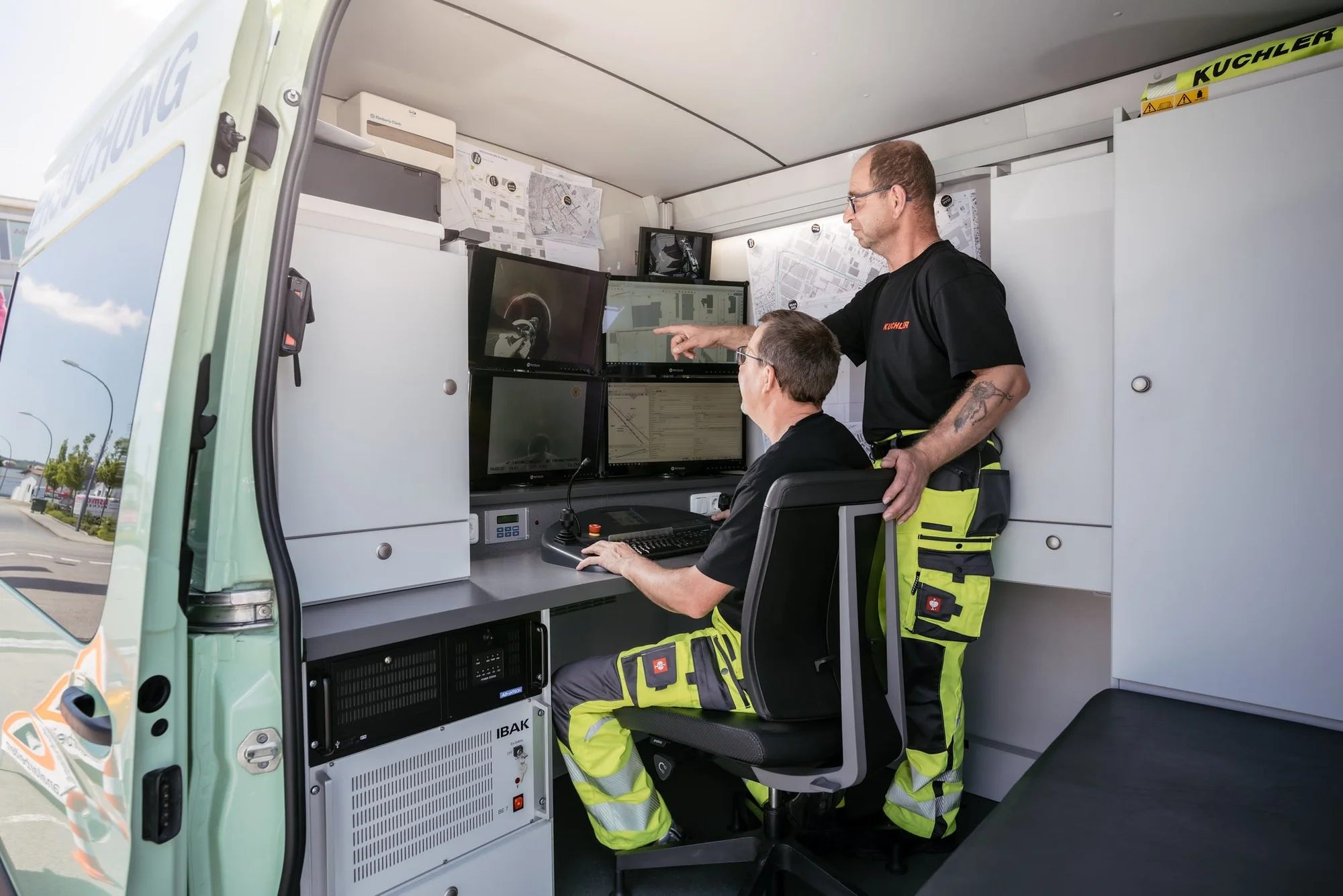 Saugbaggerarbeiten in Altenkirchen