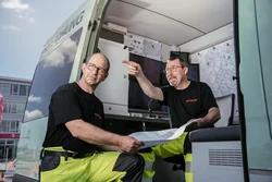 Saugbaggerarbeiten mit moderner Technik